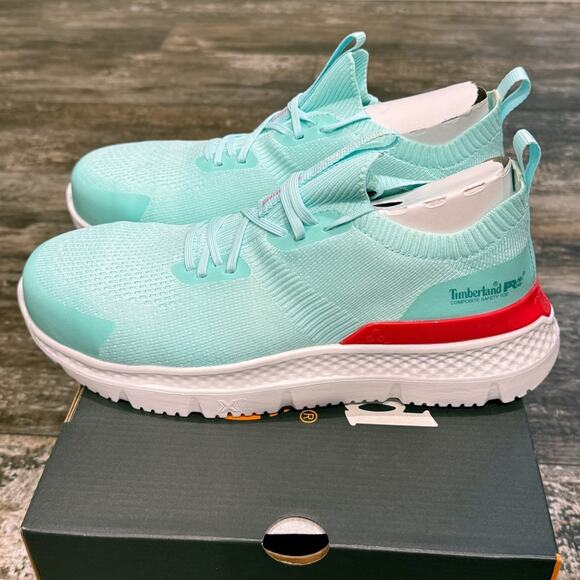 Timberland PRO Setra Knit Composite Safety Toe Slip On Shoes Womens Size 7 NIB - Picture 9 of 12